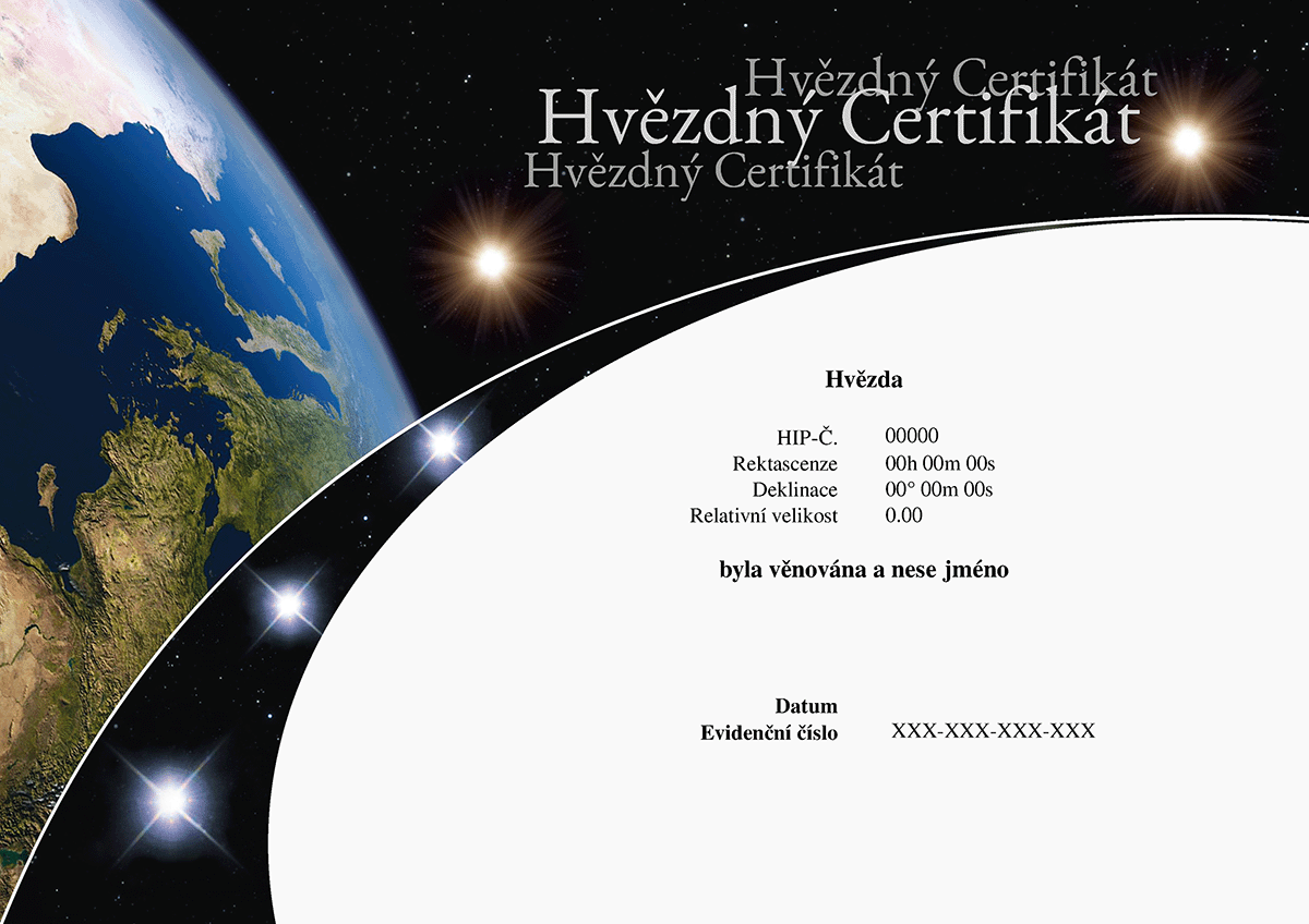 Hvězdný Certifikát